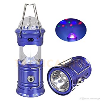 1W+6LED +3 color LED Magic Camping light