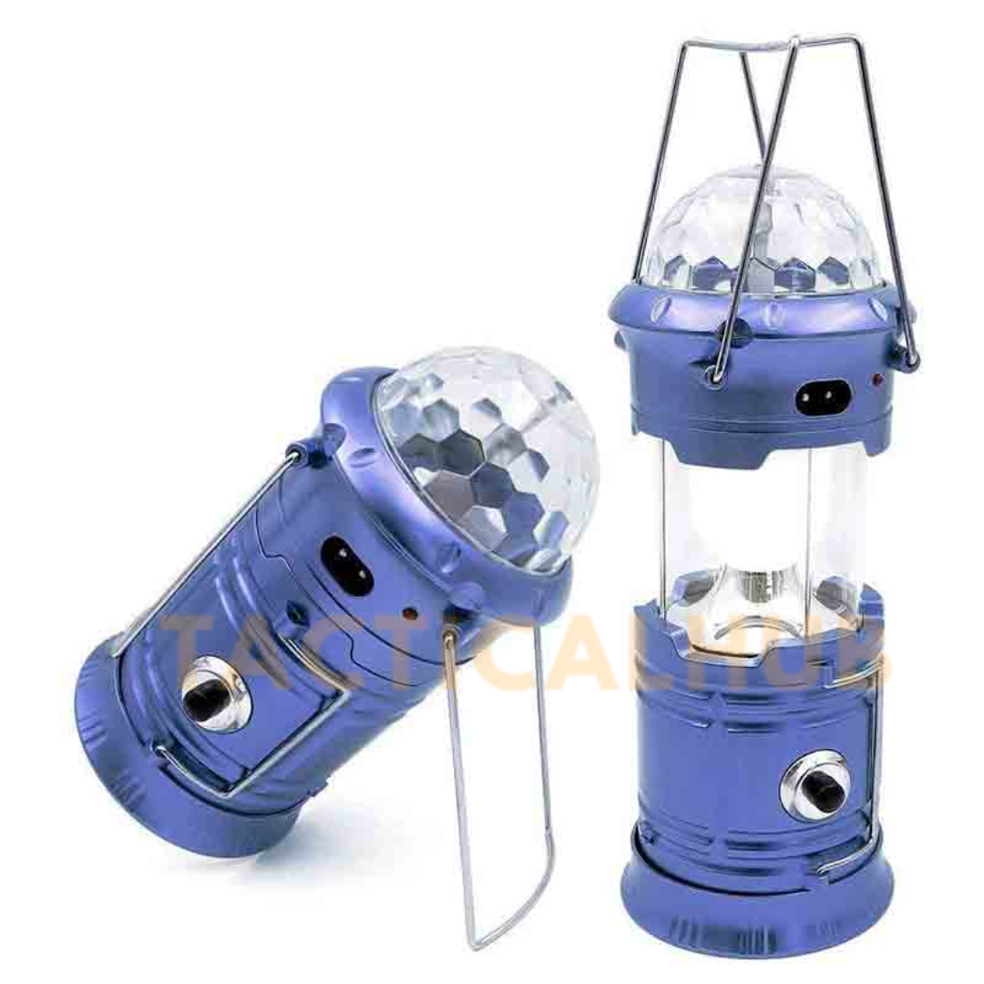 1W+6LED +3 color LED Magic Camping light