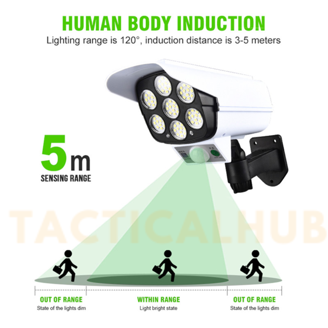 LED Fake Camera - Solar Street Lamp