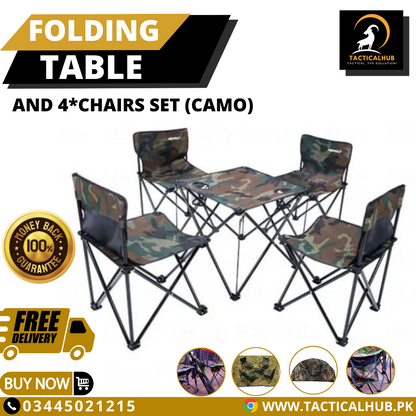 Folding Table And Chair Set for Camping