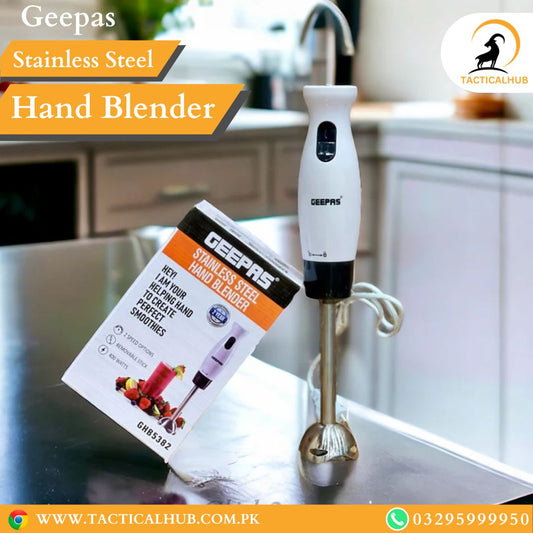 Geepas Stainless Steel Hand Blender