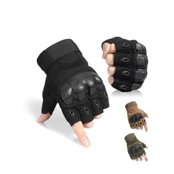 Tactical Protective Half Finger Gloves