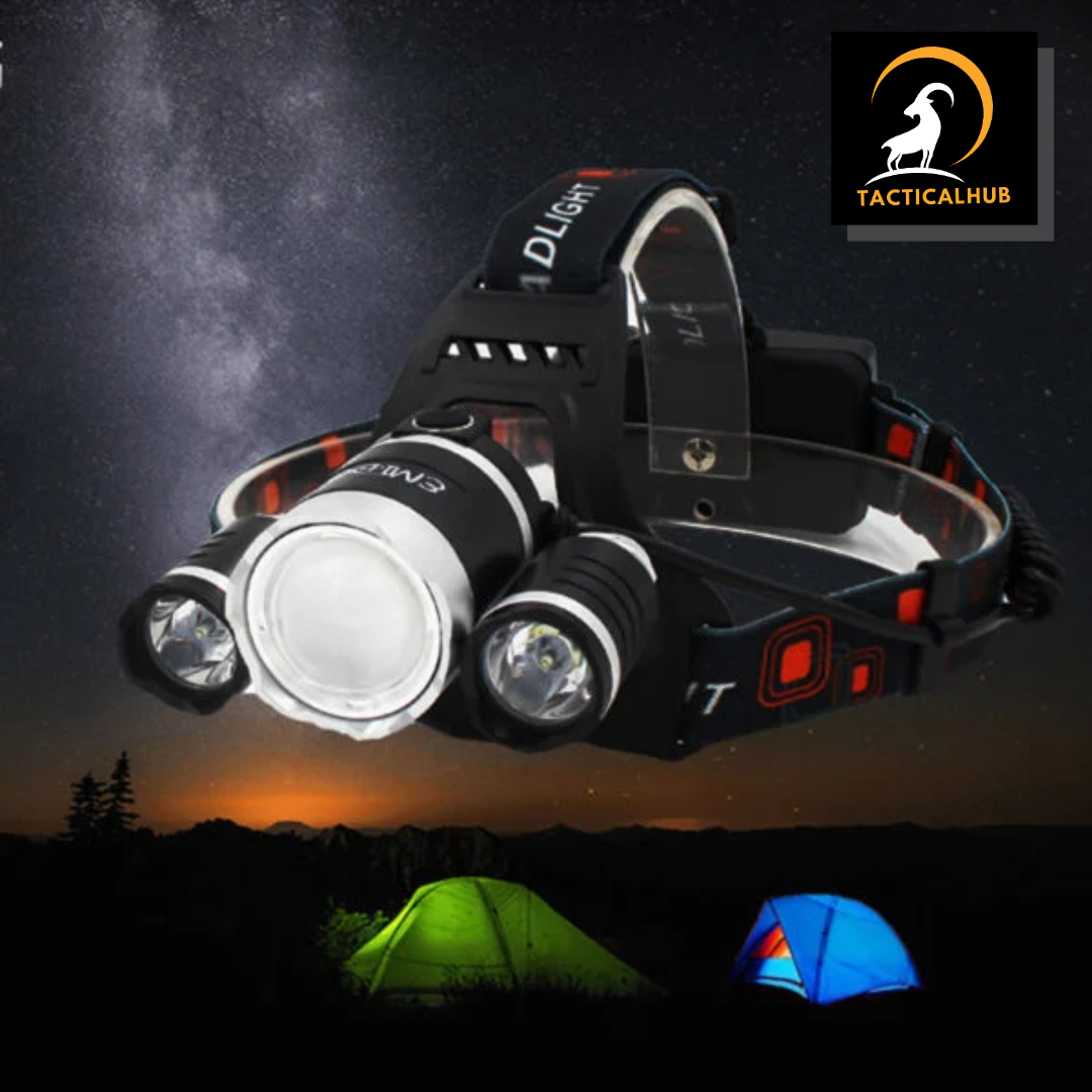 Waterproof Rechargeable Headlamp Torch