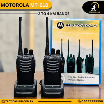 Motorola MT-918 Walkie Talkie - 2 to 4 KM Range