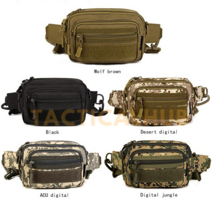 Multipurpose Handbag Men Tactical Molle Messenger Bag Waterproof