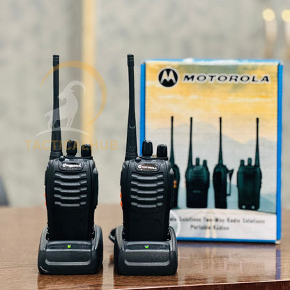 Motorola MT-918 Walkie Talkie - 2 to 4 KM Range - Pair