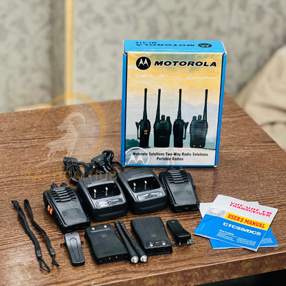 Motorola MT-918 Walkie Talkie - 2 to 4 KM Range - Pair