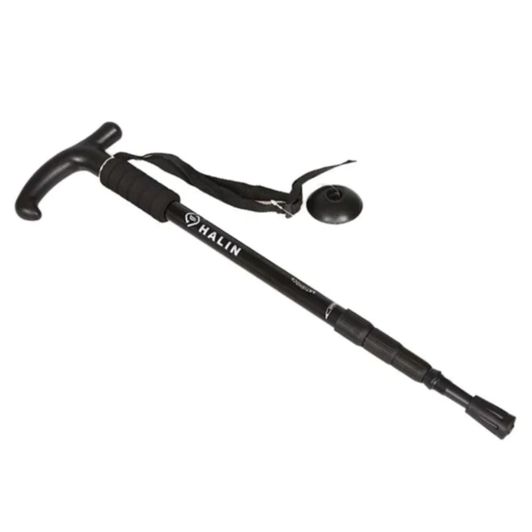 T-handle Hiking Stick with Torch