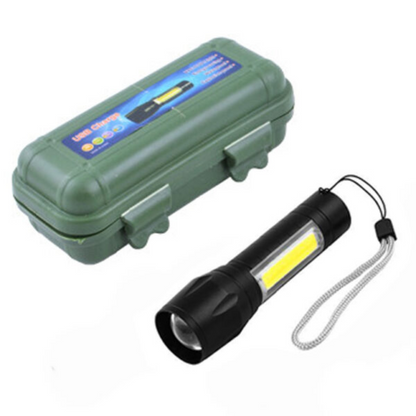 Rechargeable Handy Pocket Torch with Lamp