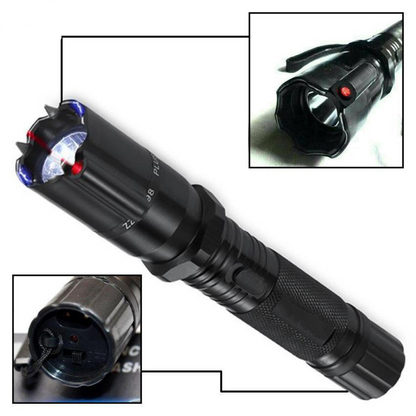 Flashlight Taser With Laser Pointer