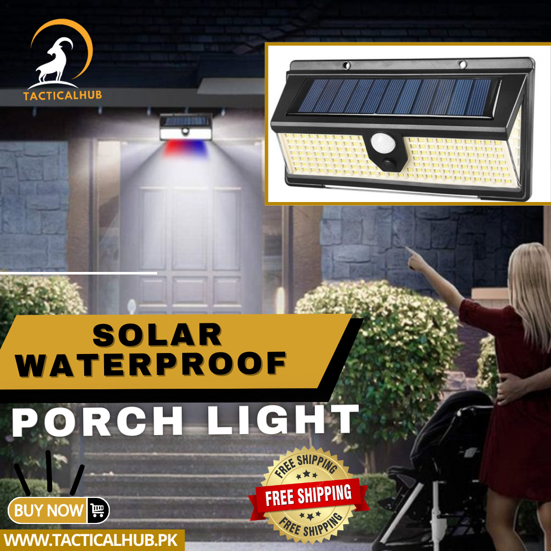 Solar Waterproof Porch Light