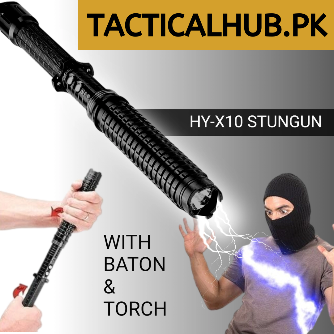 X10 Stun gun + Torch Tacticalhub