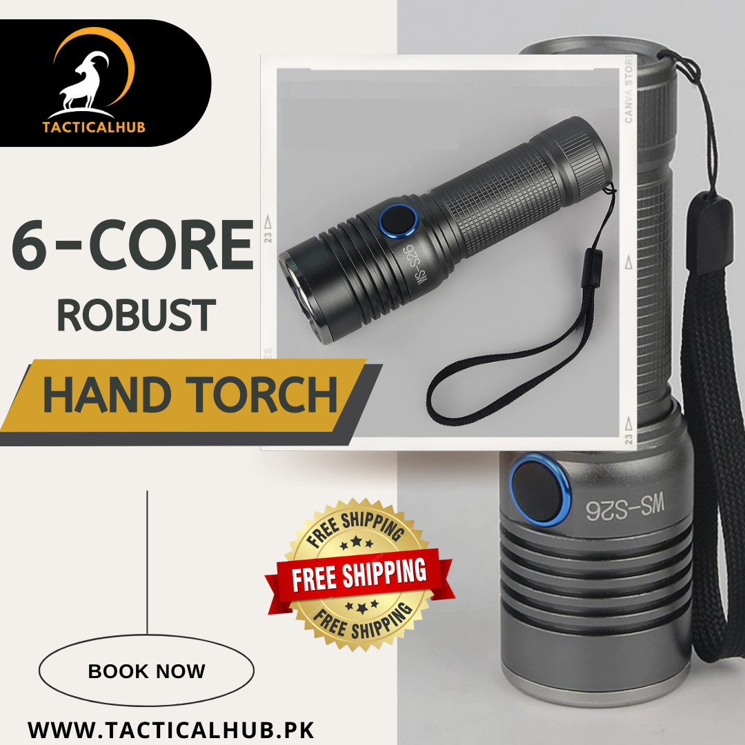 6-Core Robust Hand Torch