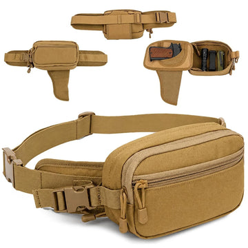 Drop Down Holster - Storage Waist Bag