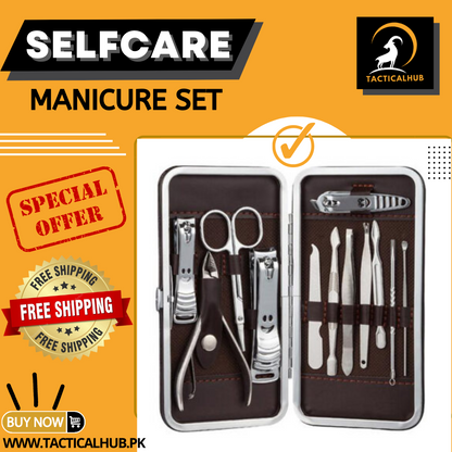 Stainless Steel Selfcare - Manicure Set