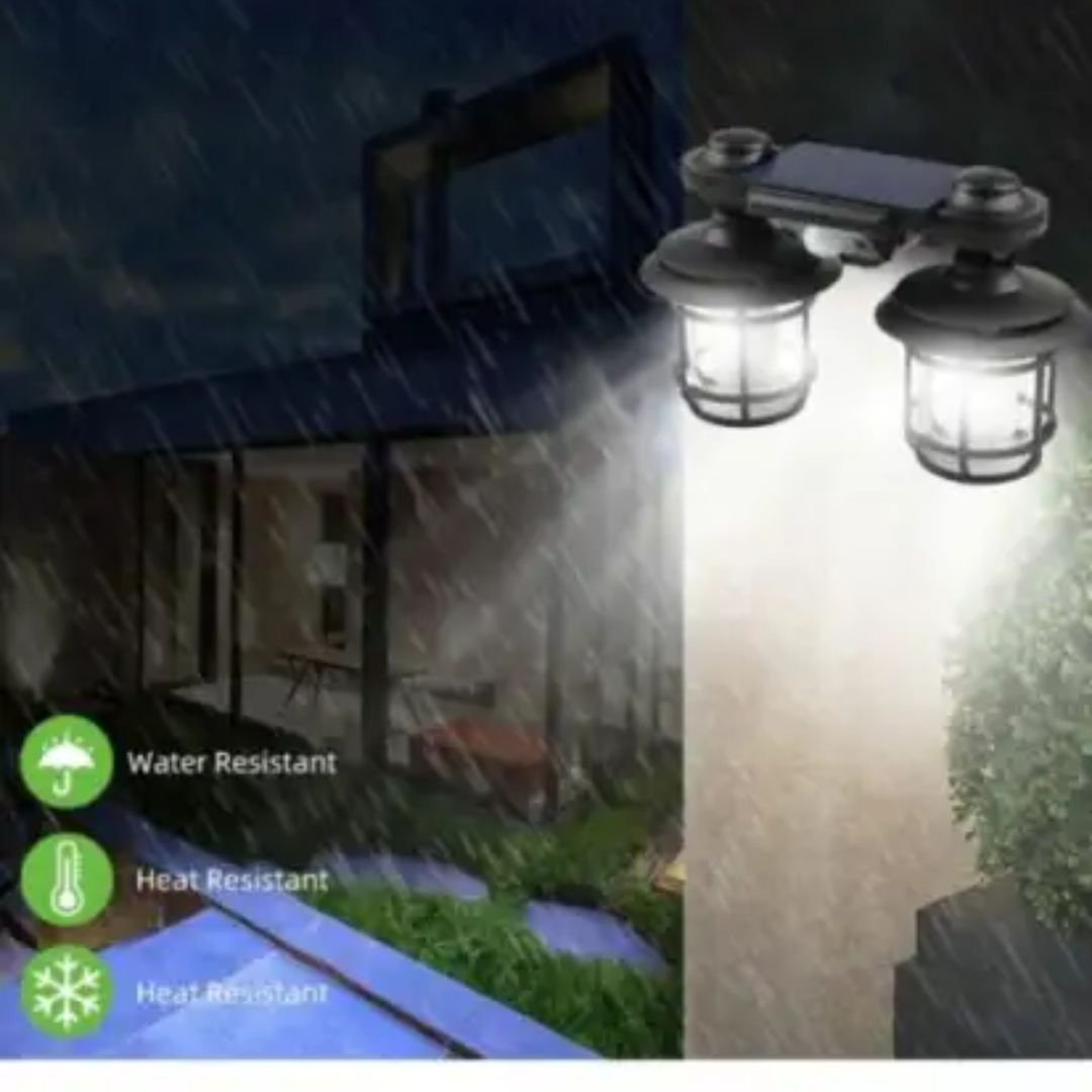 Solar LED Light Outdoor Lighting Human Body Sensor Light