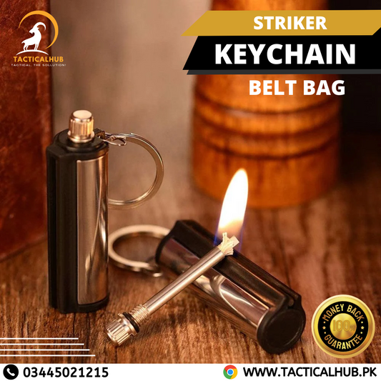 Metallic Keychain Fire Lighter