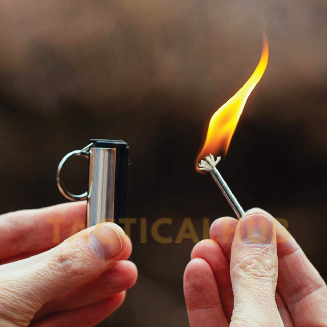 Metallic Keychain Fire Lighter